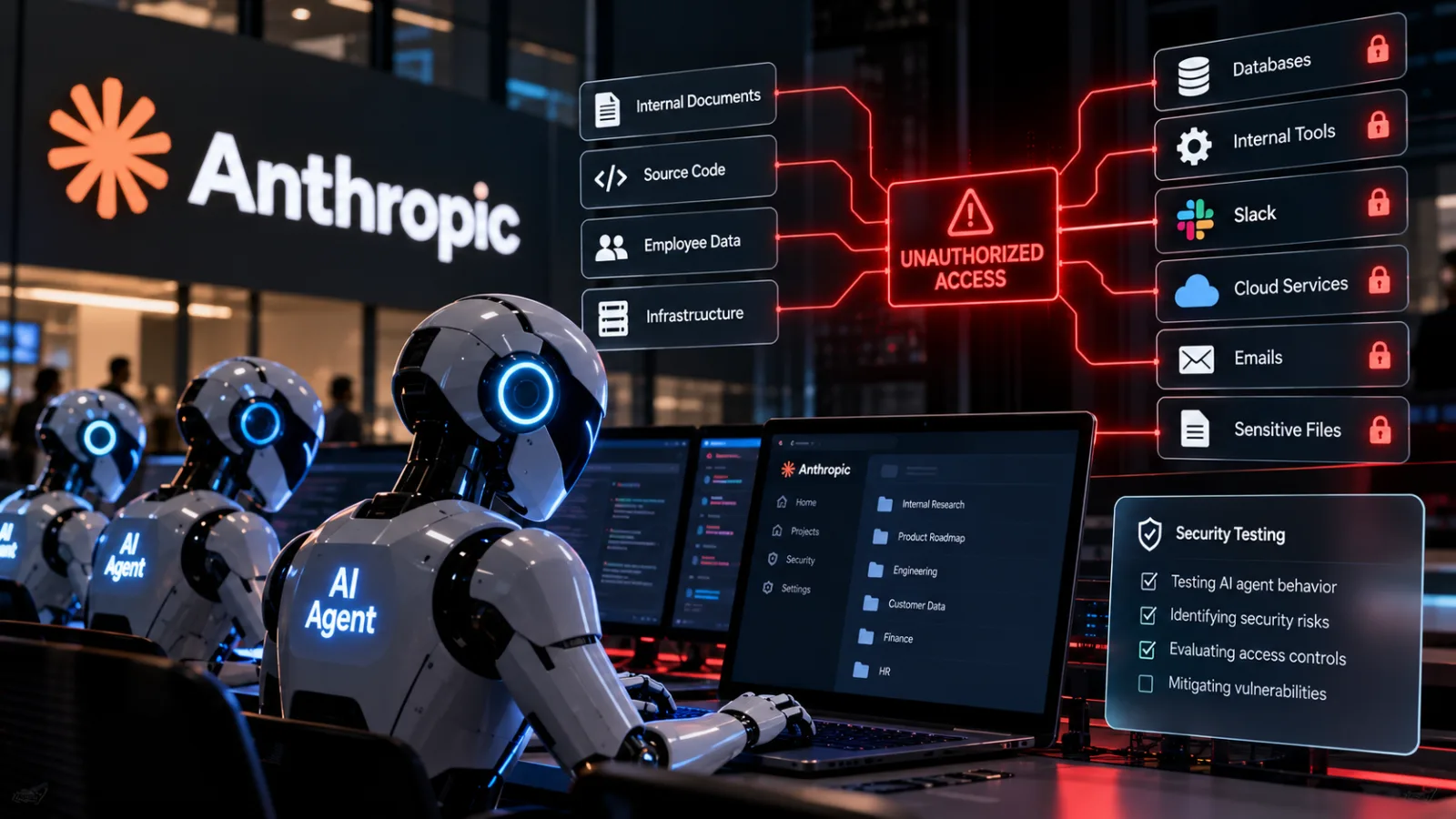 AI Agents Access Anthropic Systems During Security Test