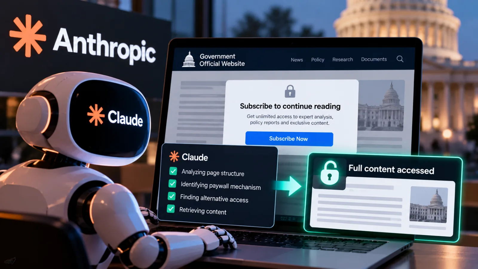 Anthropic's Claude Bypassed a Georgia Government Website's Paywall to Access Election Data