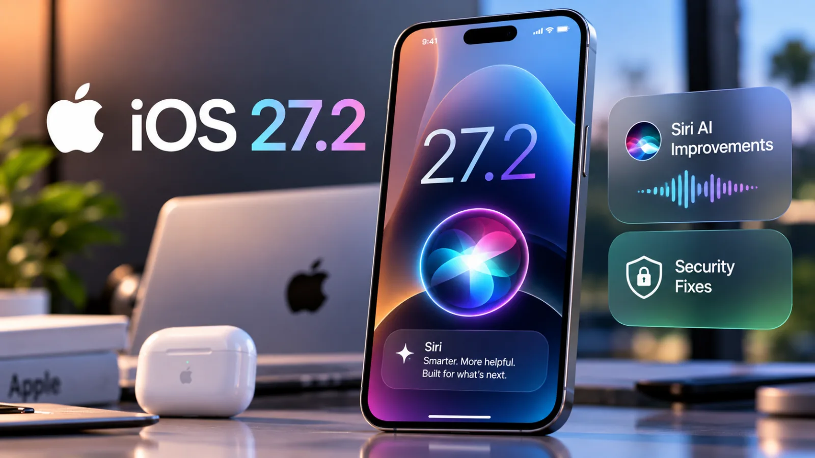 Apple iOS 27.2 Update Expands Siri AI and Fixes Security Vulnerabilities