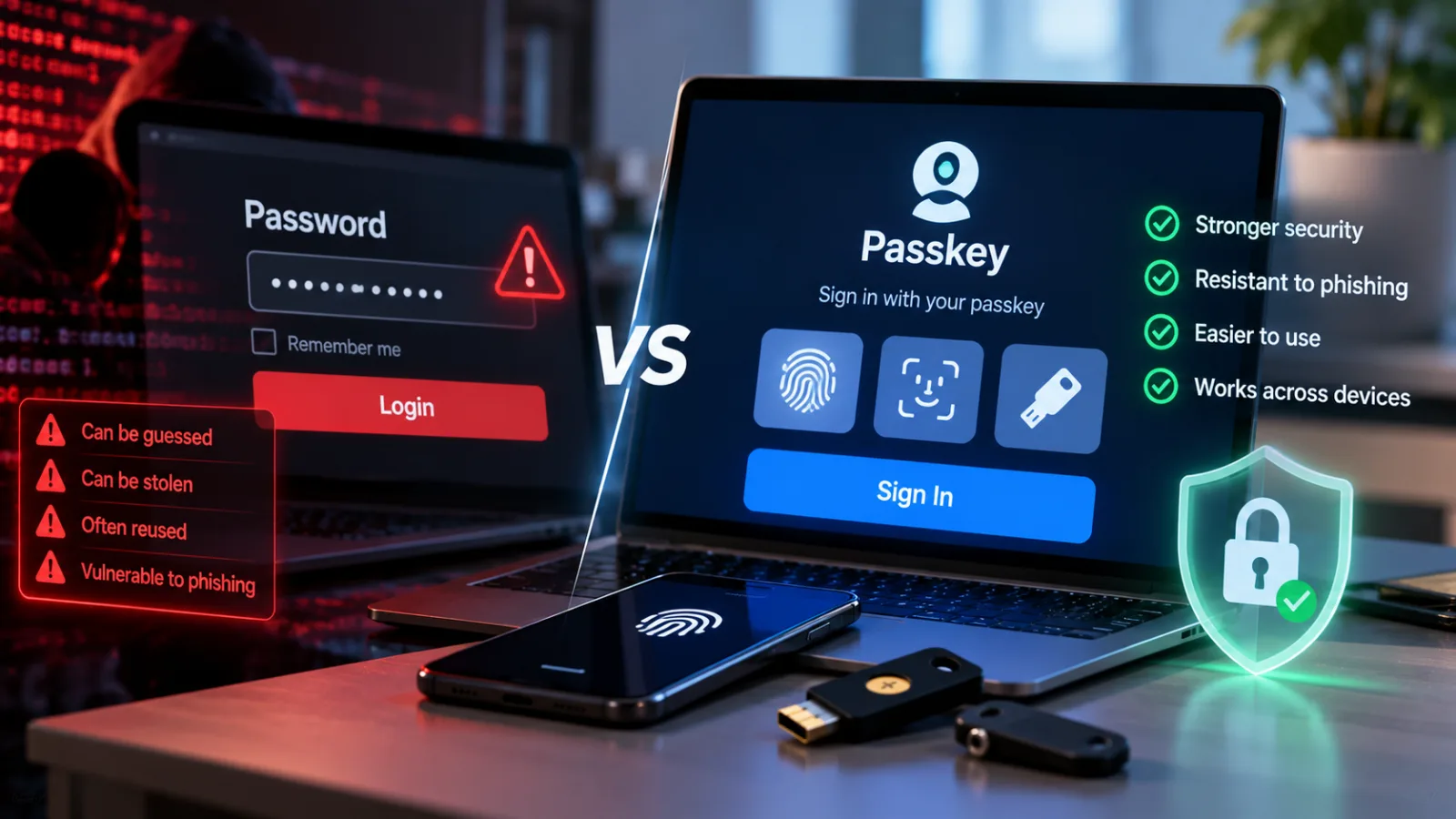 Are Passkeys Safer Than Passwords? Security Explained