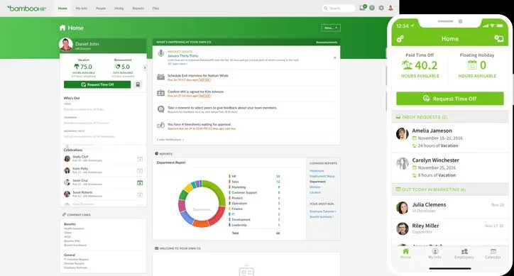 BambooHR® Review: Smarter HR Decisions From Better Data