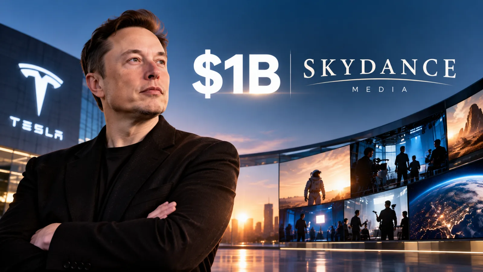 Elon Musk Reportedly Invests $1 Billion in Skydance as Media Giant Expands