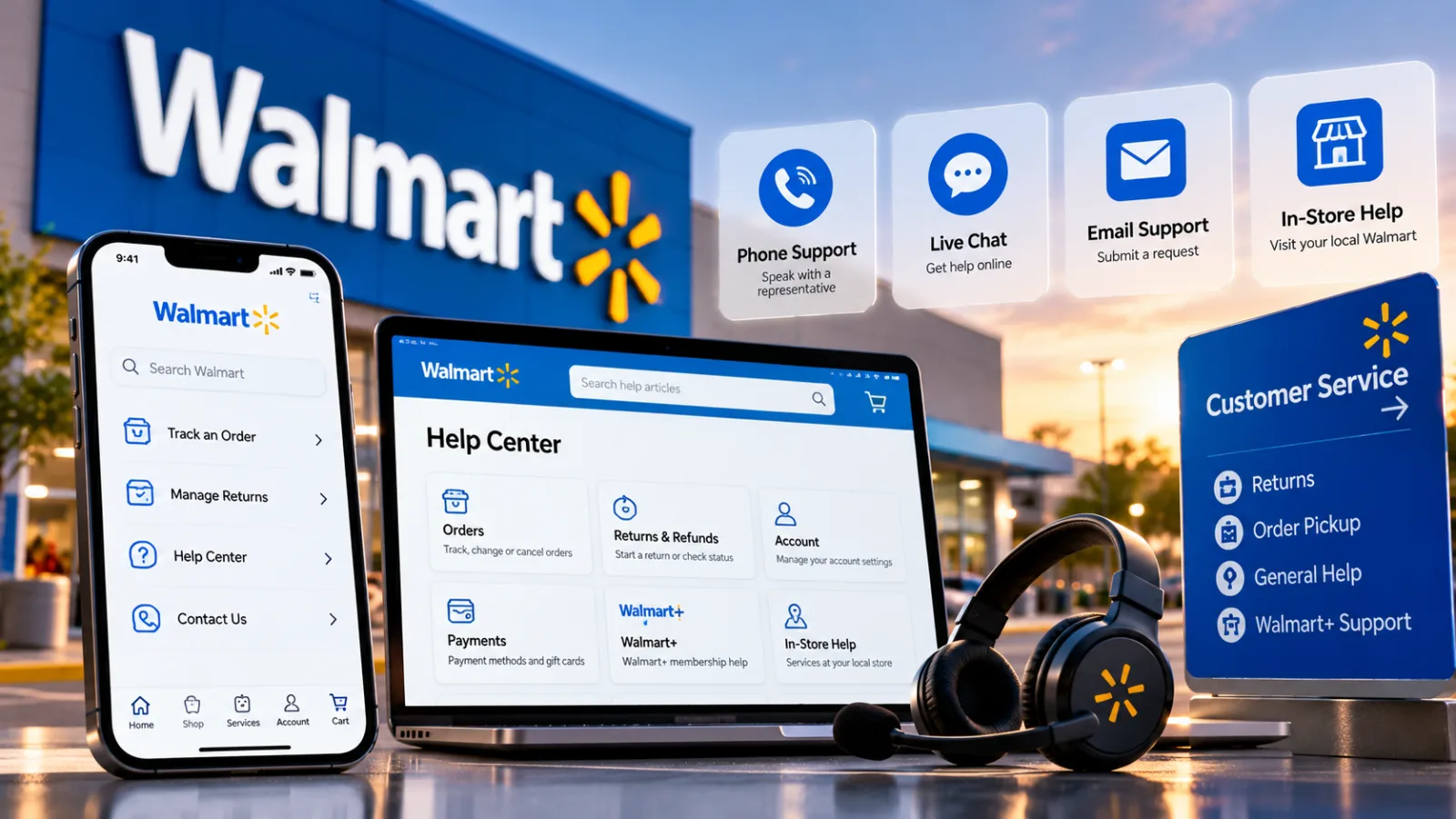 How to Contact Walmart Customer Service for Help Today
