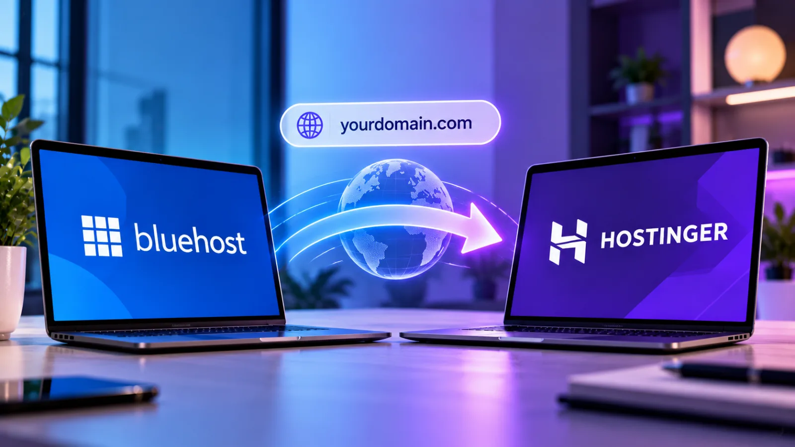 Moving From Bluehost to Hostinger? How to Transfer Your Domain Safely