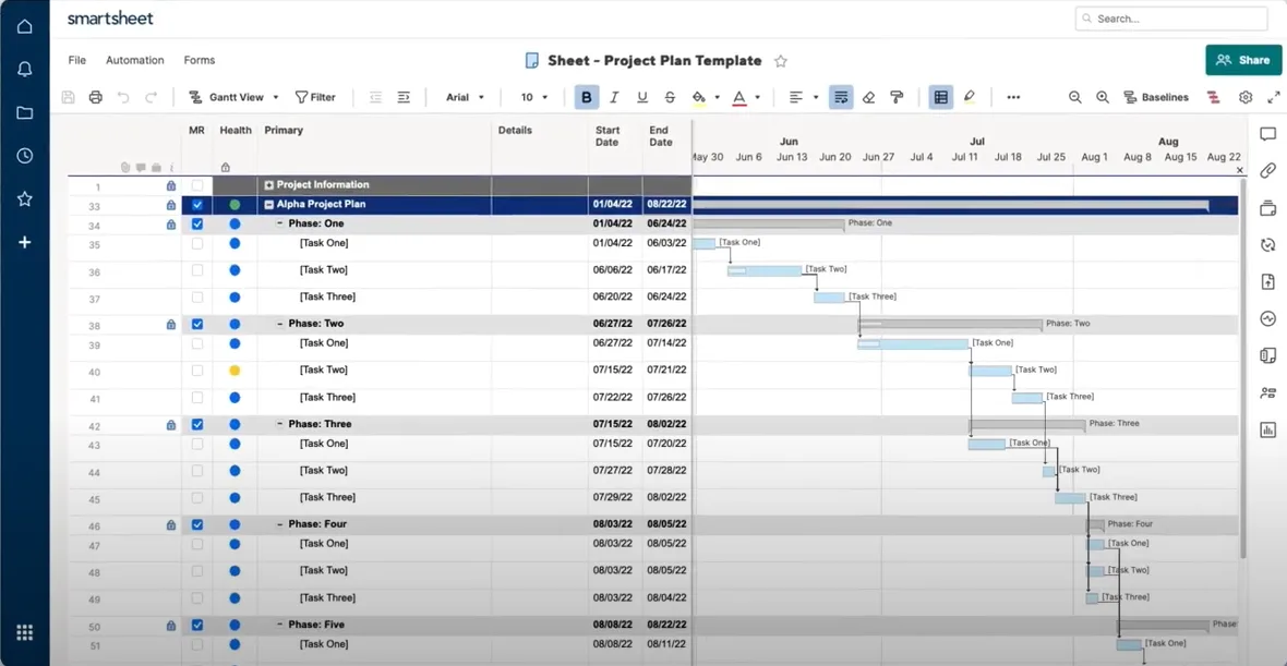 Smartsheet Review 2026 Hands On Testing and Results