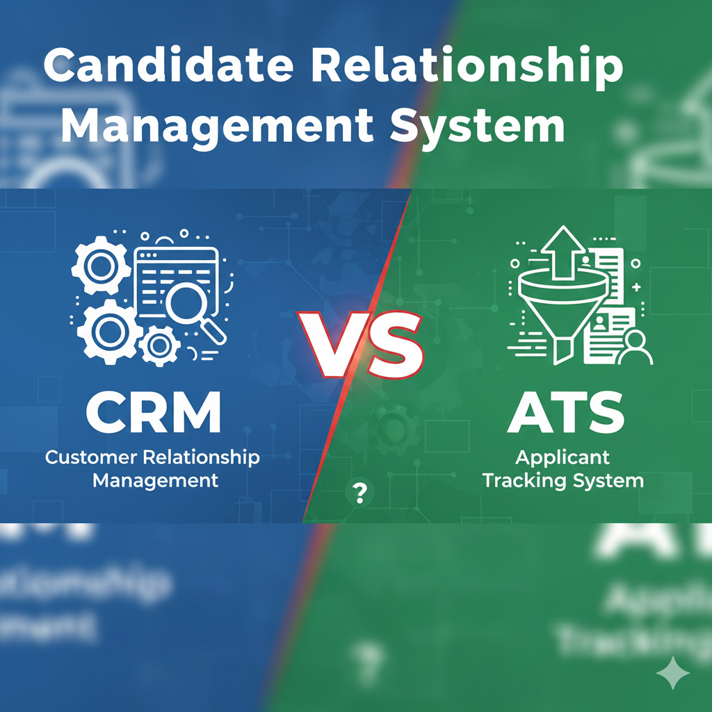 Candidate Relationship Management System vs Applicant Tracking System Candidate Relationship Management System vs Applicant Tracking System