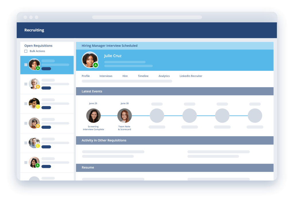 ClearCompany Dashboard - Review