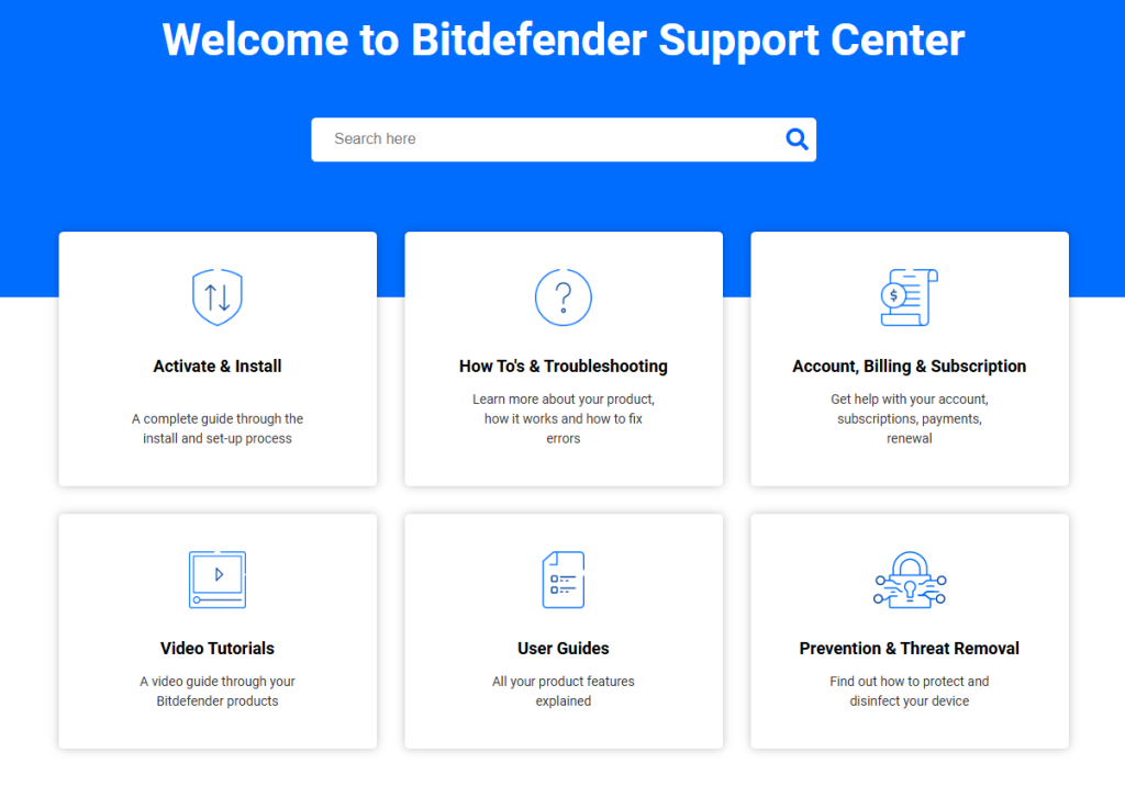 Customer Support - Bitdefender