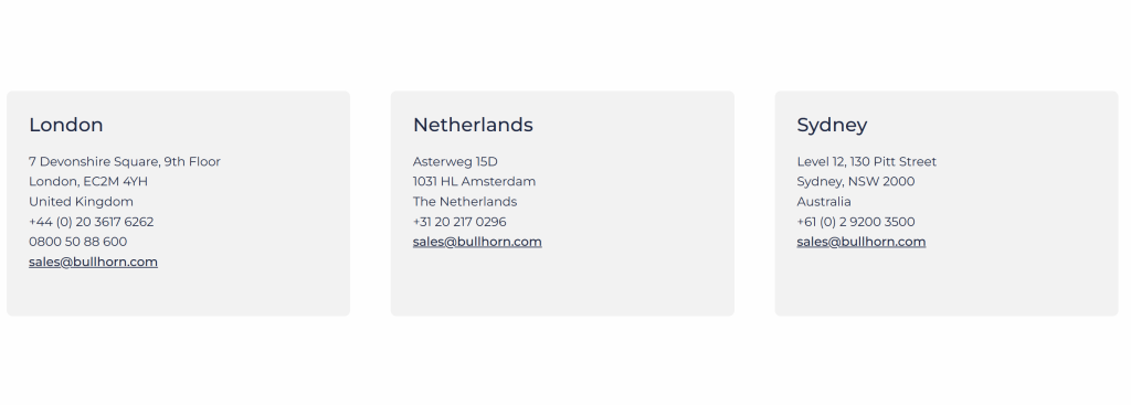 Customer Support - Bullhorn Review