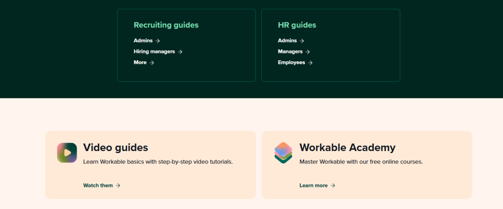 Customer Support - Workable Review