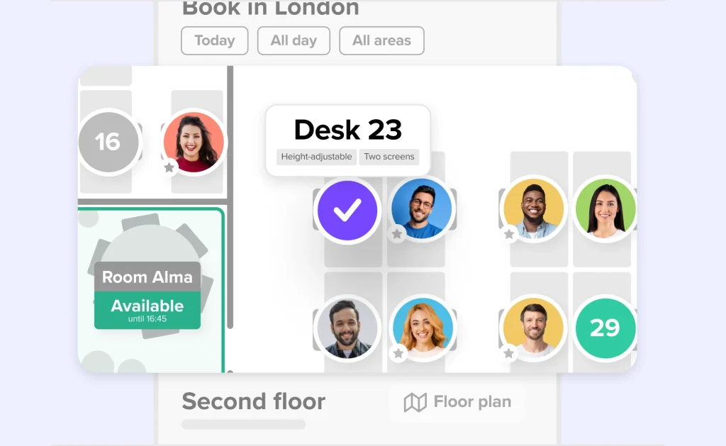 Key Features - Deskbird