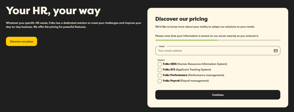 Pricing and Plans - Folks RH Review