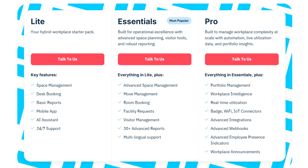 Pricing and Plans - OfficeSpace App Review