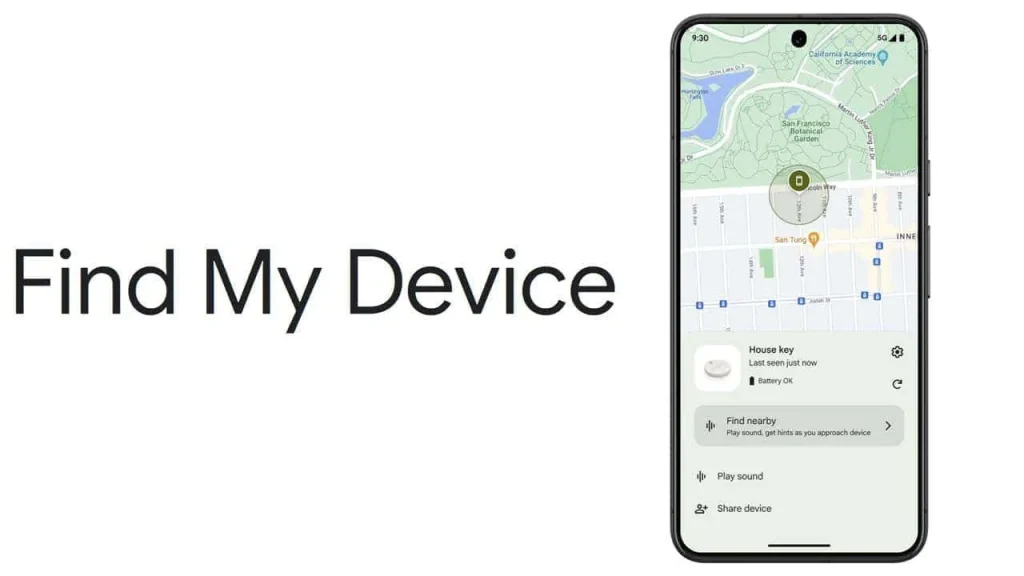 Setting Up Find My Device